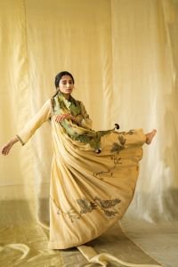 Floor Length Kalamkari Dress